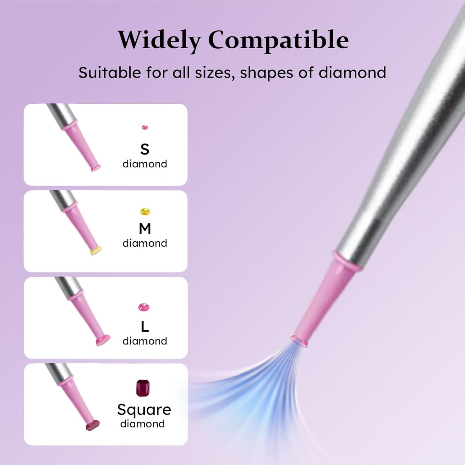 Strass Werkzeug, Elektrische USB Vakuum Dotting Tools, Handmade Crafts & Zubehör für Anfänger Erwachsene Kinder Professionelles Zuhause