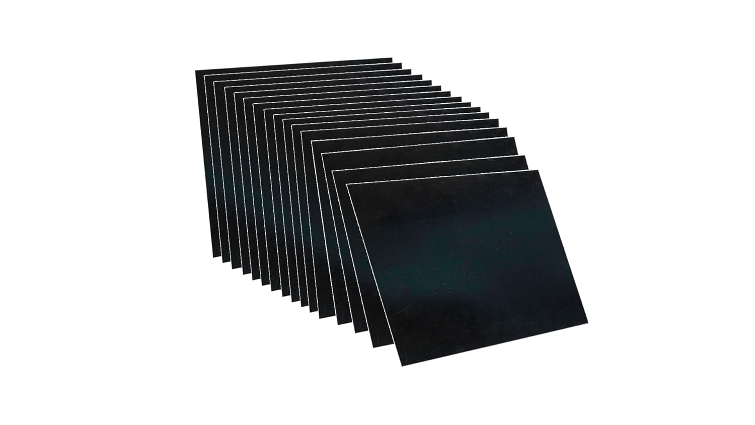 Sterling Seal & Supply Black EPDM Rubber NSF/ANSI 61 Gasket, 1/8", 12" x 12" (1 sheet)