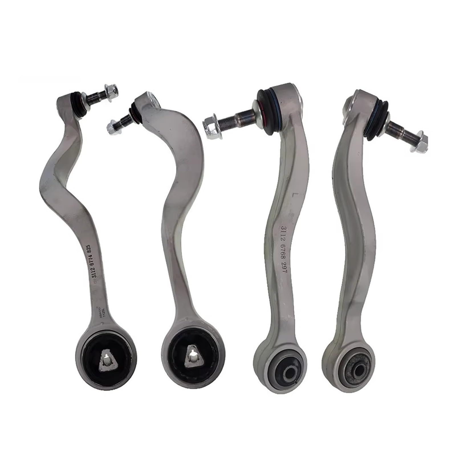 4 szt. Dolny lewy prawy wahacz kompatybilny z BMW 5 E60 Auto części układ zawieszenia 31126774832 31126774831 31126755836 31126755835