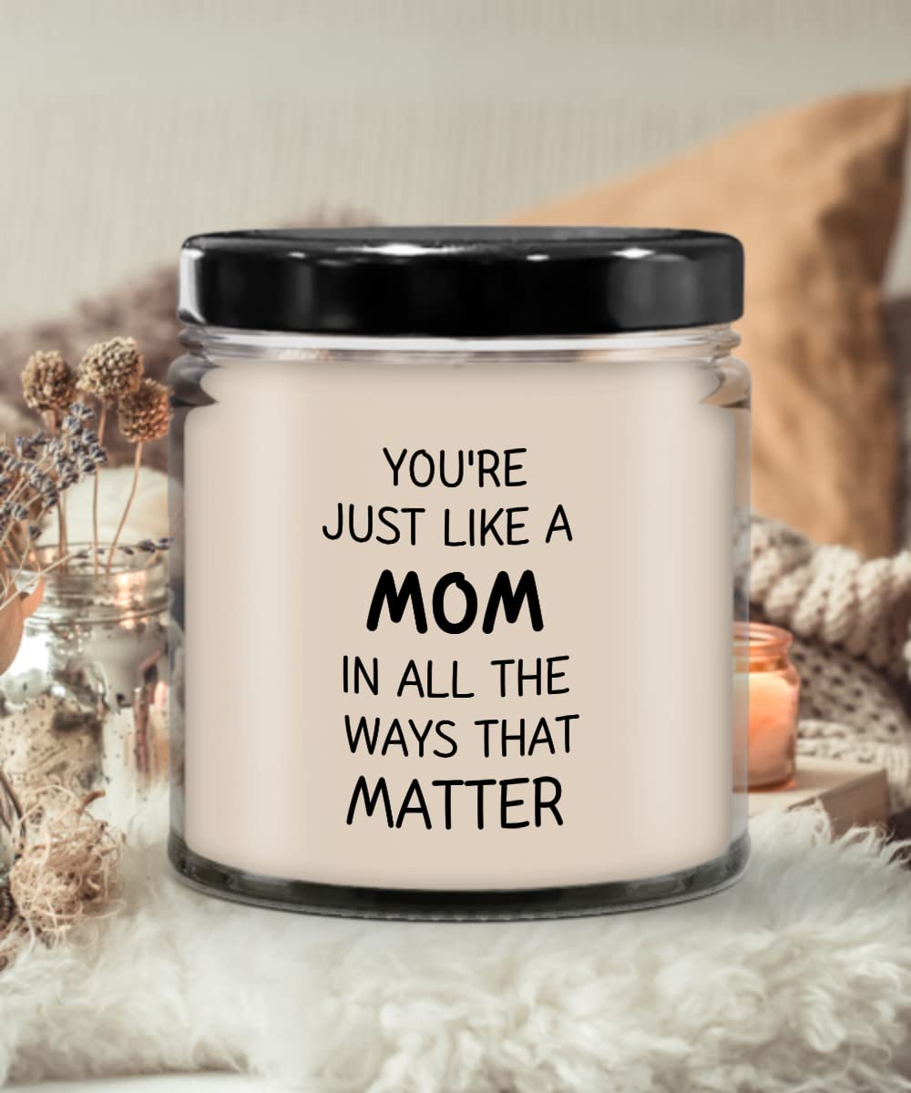 IKPR Step Mom Gifts Mothers Birthday Gift Candle Mothers Day Present Gift for Step Mom from Daughter Son Bonus mom Gift Christmas