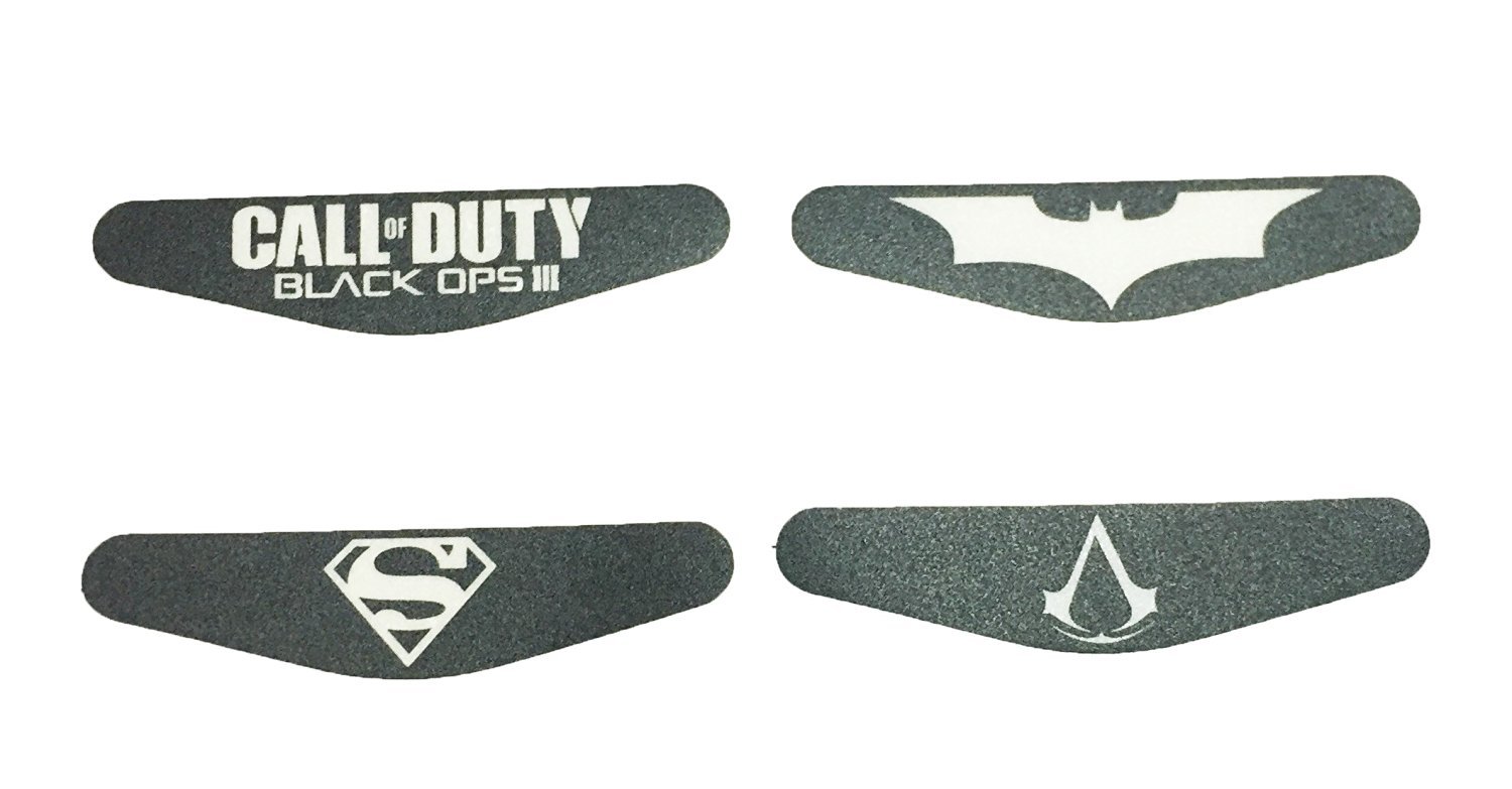 Elton Playstation 4 Controller Led Light Decal - Super-Man,Batman,call of Duty Black ops3,Assassins Creed [video game] (B071RVSK37) Amazon Price History, Amazon Price Tracker