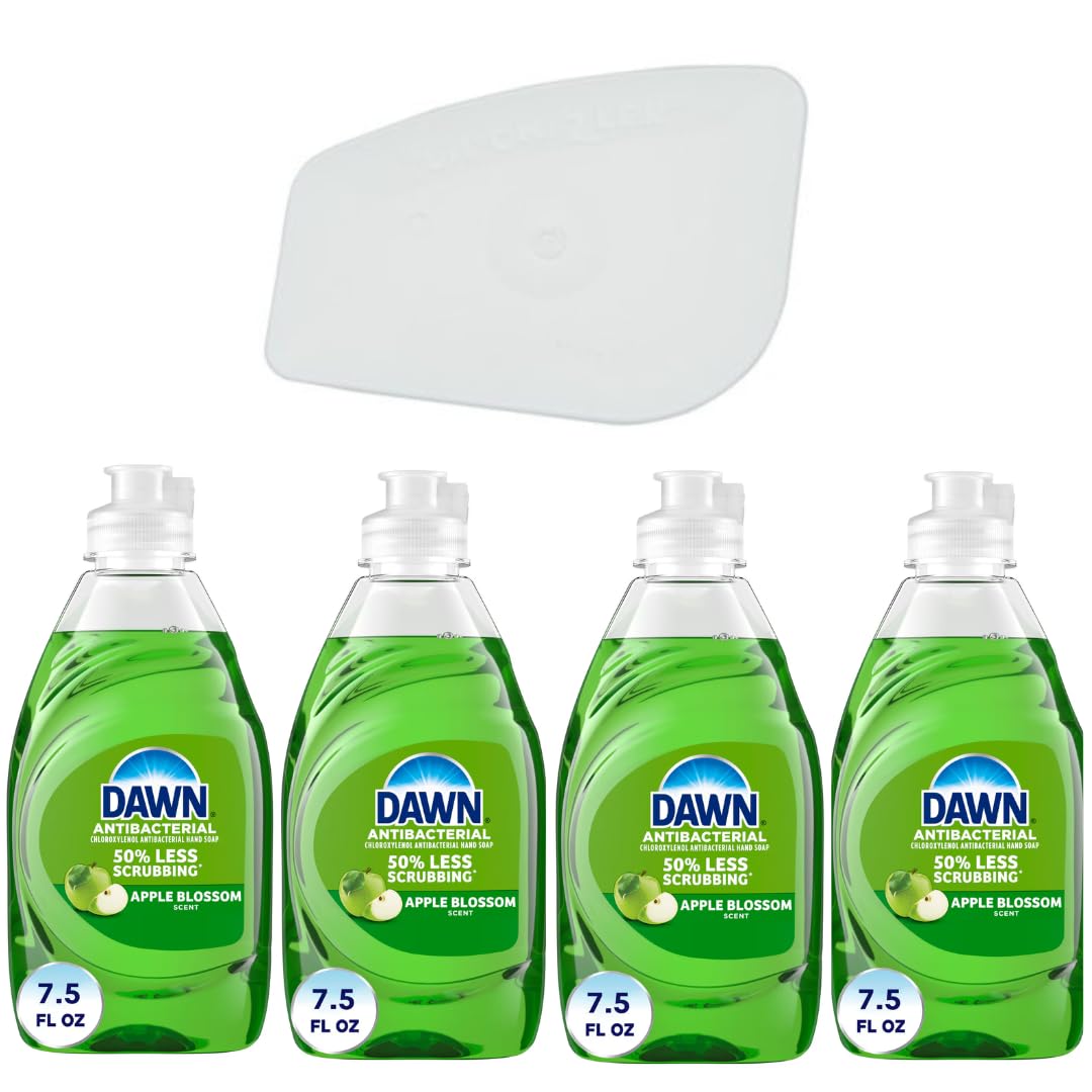 Mc Give Away Dawn Dishwashing Liquid Dish Soap Bundle 4PK Apple Blossom scent 7 5 oz 30 oz