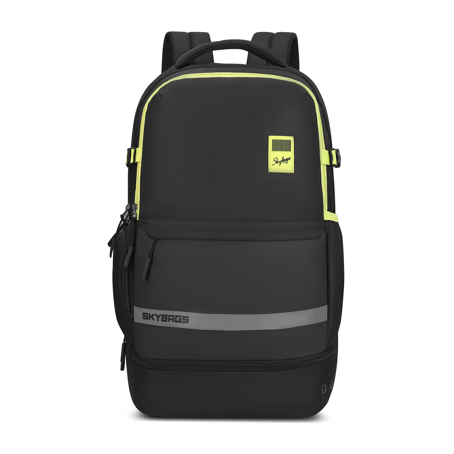 skybags Basecamp 17 Inch Compatible Laptop Backpack 40L | 3 Compartments with Quick-Access Front Pocket & Rain Cover | Tablet Sleeve & Side Bottle Pocket | Office & Travel Backpack for Men & Women-picture-27