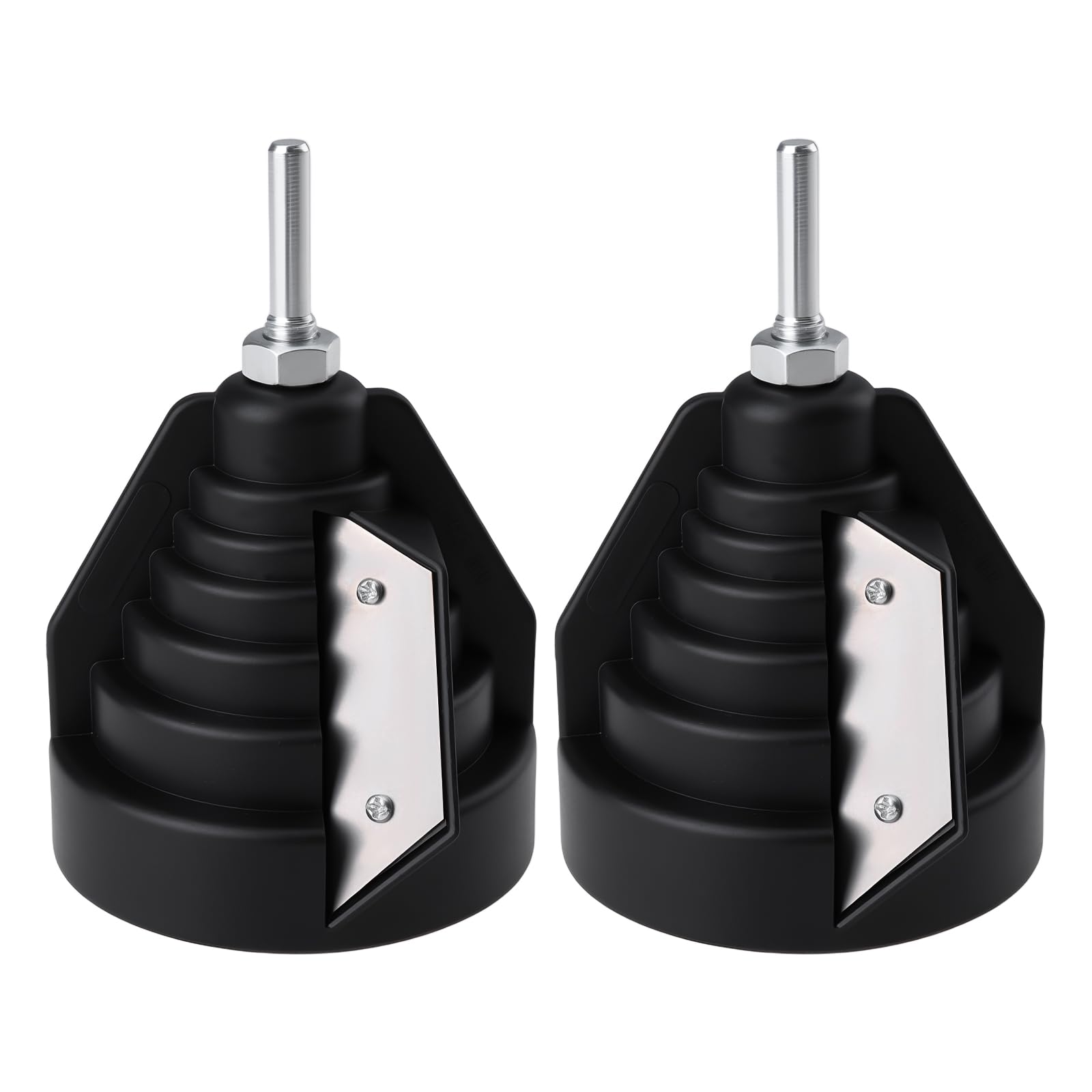 VGOL 2Pcs PE Pipe Deburrer Chamfering with Drill for 20-63mm Pipe 7.5x7.3cm
