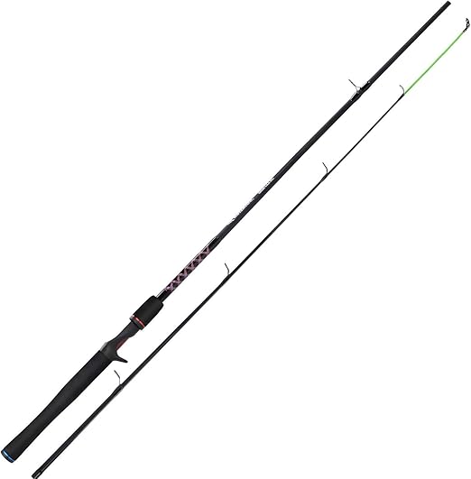 KastKing Brutus Spinning Rods & Casting Fishing Rods, Brute Tuff Composite Graphite & Glass Blanks, Stainless Steel Line Guides w/Zirconium Oxide Rings Tip Top, Chartreuse Strike Tip