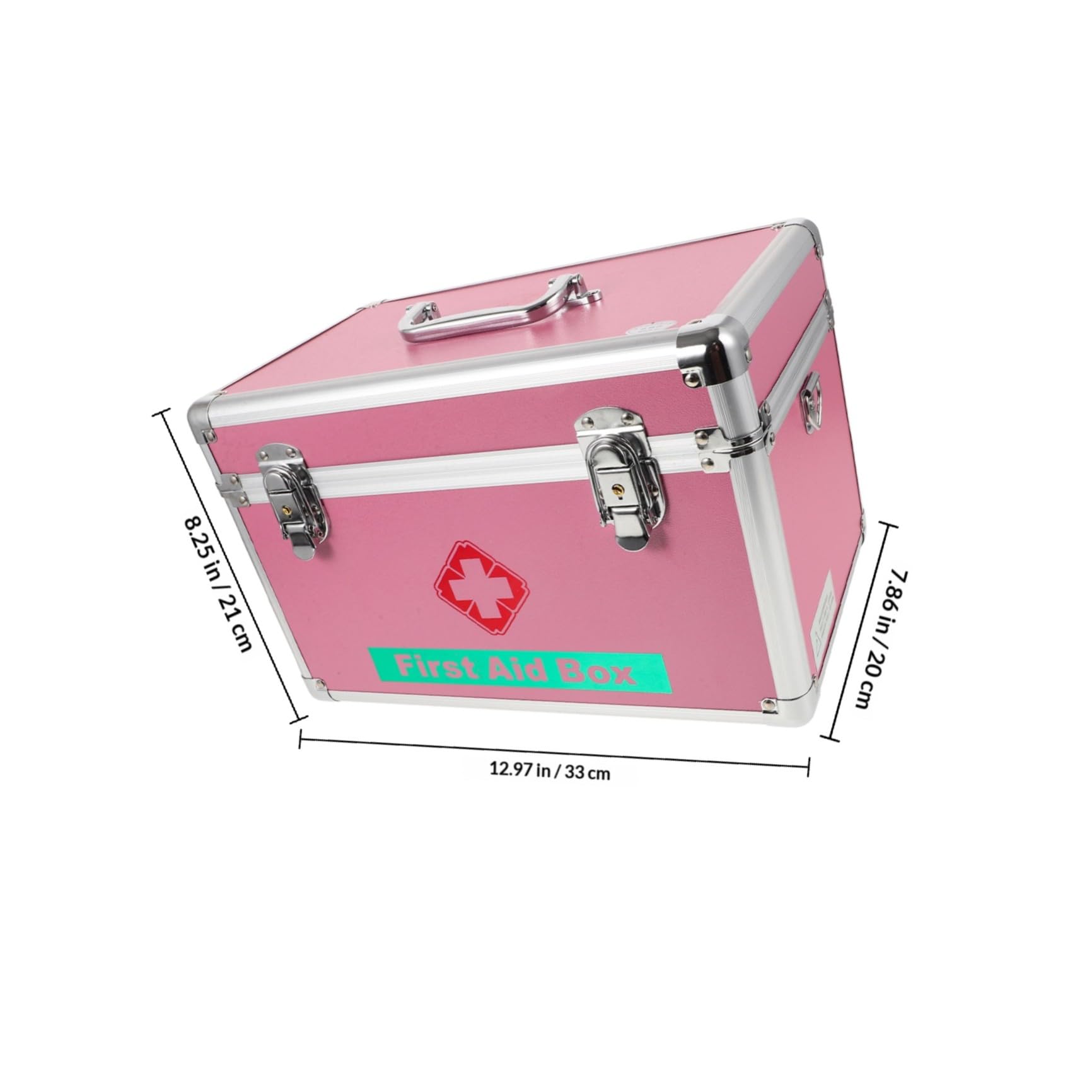 Caja De Reutilizable Botiquín Resistente Maletín De Primeros Auxilios Para Hogar y Deportes
