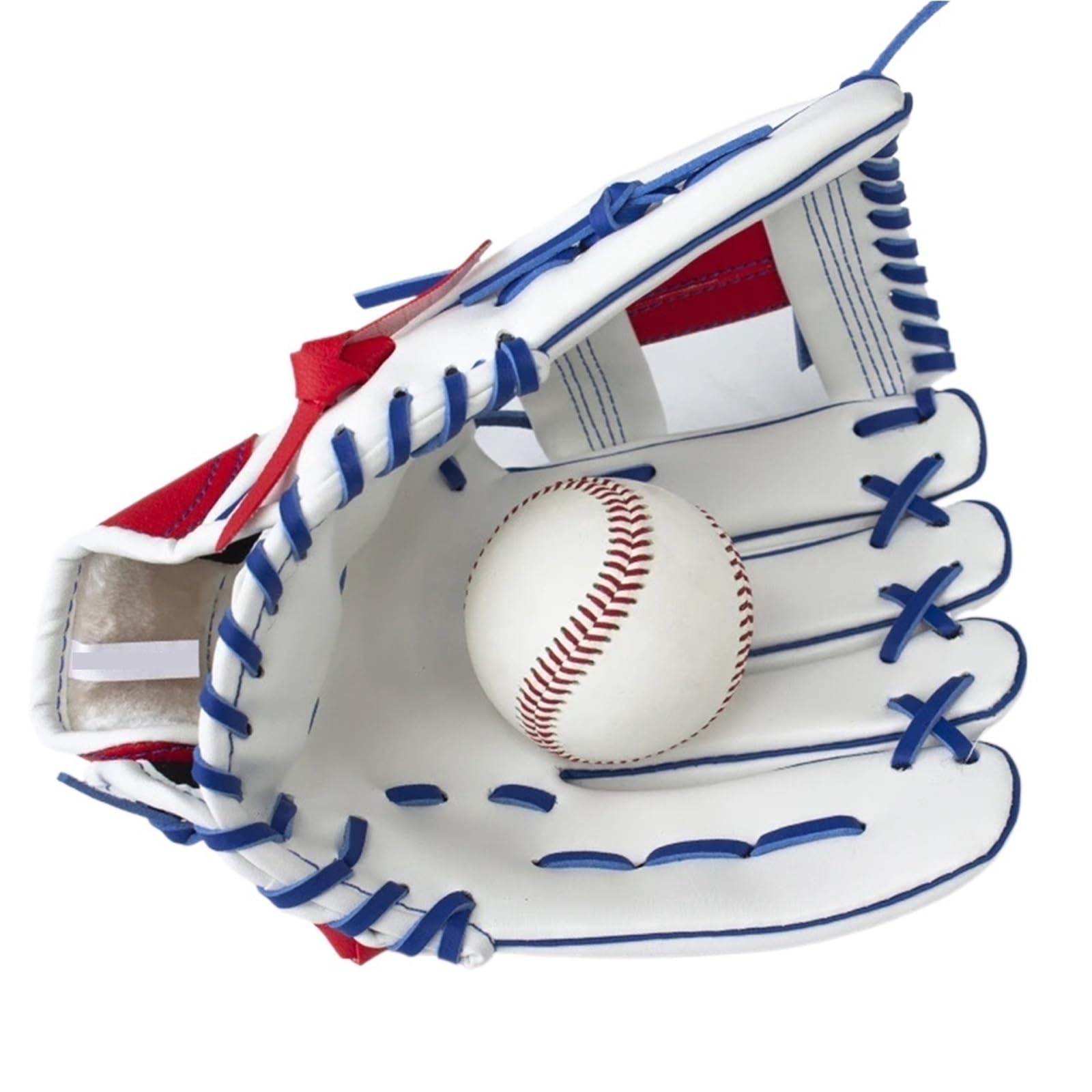 Baseball Handschuhe Baseball-Sporthandschuh, professionelle PU-Jugendschüler, Training, Baseballspiele, Catcher-Handschuhe, 10,5/11,5/12,5 Zoll
