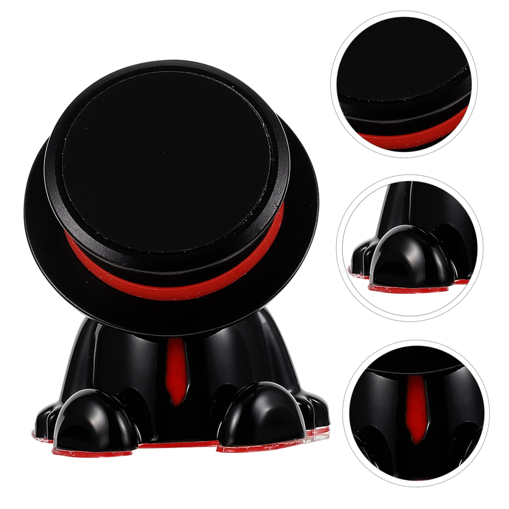 Uonlytech 2 Piezas Soporte Teléfono del Coche Portable Accesorios Aleación De Zinc Universal