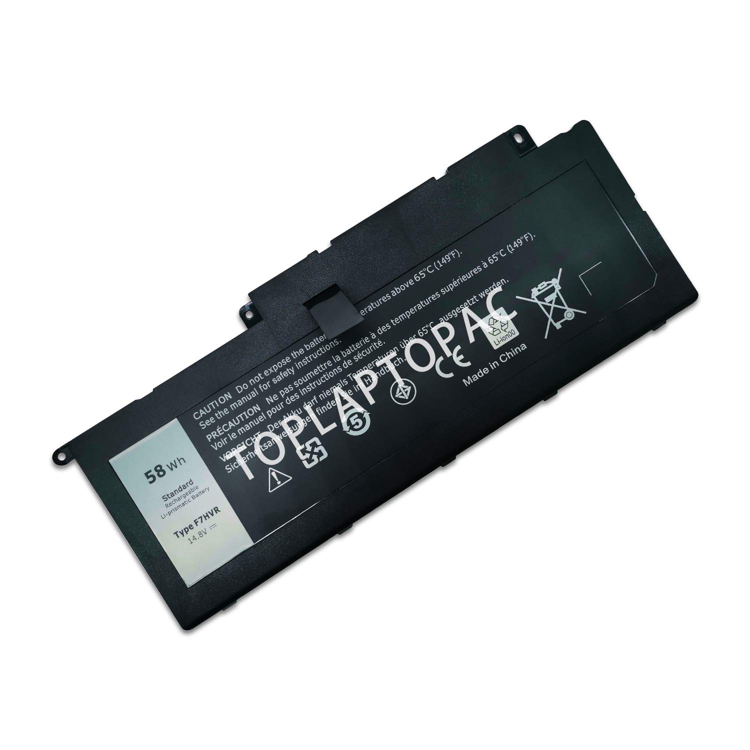 14.8V 58Wh F7HVR Battery Compatible with DELL Inspiron 17 7737/15 7537 Series 062VNH Laptop