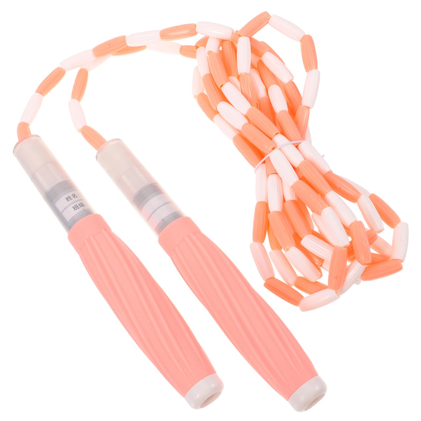 Toddmomy Cuerda de Saltar de bambú Saltando Saltar Cuerdas para Hacer Ejercicio sin Cuerda Beaded Jump Rope Jumping Rope Los saltan la Cuerda. Cuerda Saltar Abdominales de Silicona