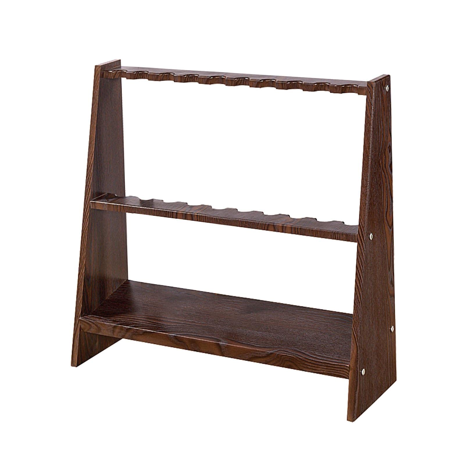 Support queues de billard durable et meuble de rangement efficace