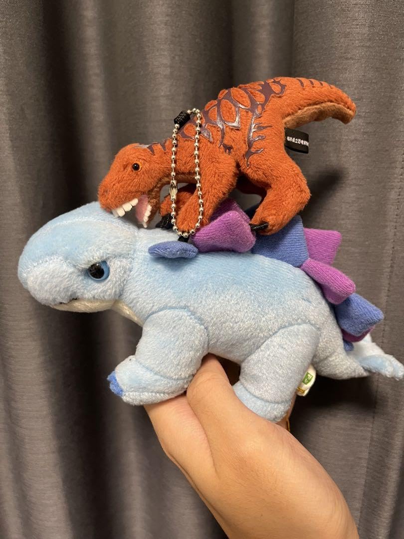 Amazon.co.jp: 福井恐竜博物館 ティラノサウルス ステゴサウルス 2体
