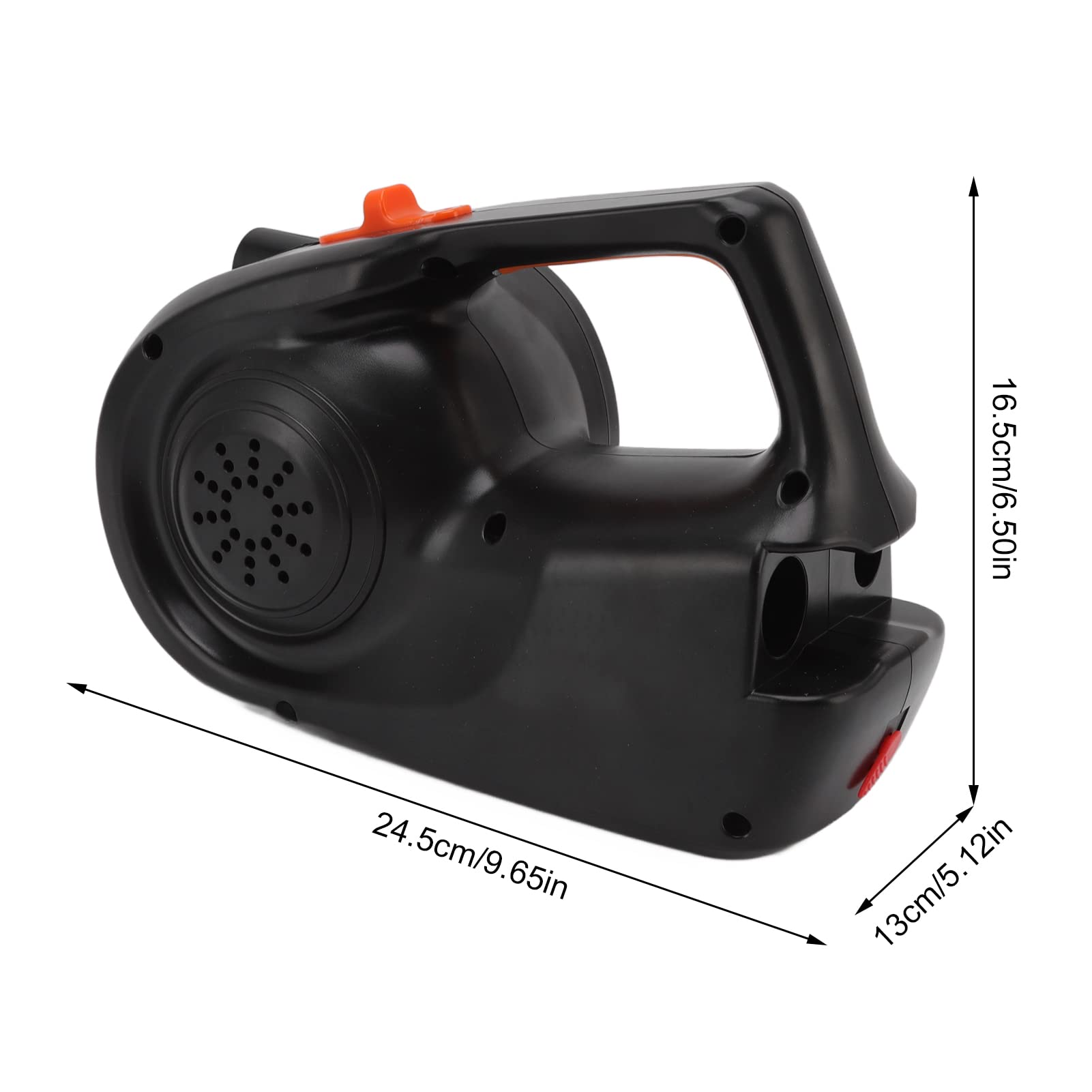Fdit Pompa Ad Aria Elettrica 80 W con Caricatore Auto 12 V per Barca