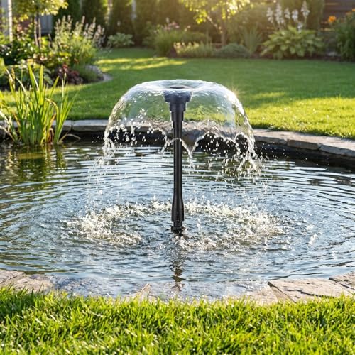 BESTonZON 8 Stk Springbrunnendüsen Set, Düsen für Springbrunnen Teichpumpe