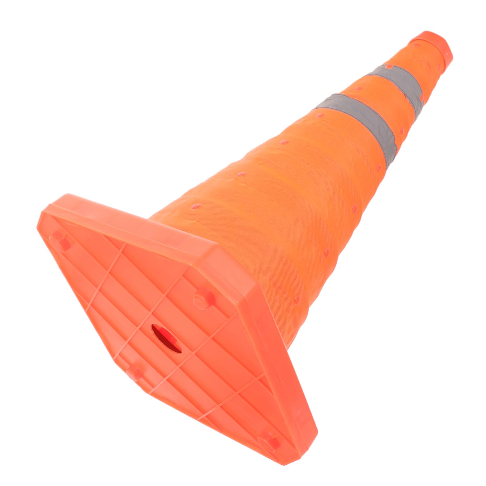 FUNOMOCYA Collapsible Safety Cone Barricade Highway Traffic Delineator Post for Emergency Construction Areas