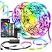 Produktbild LED Strip 40M, Ultralang Farbwechsel RGB LED Band Über APP-Steuerung und Fernbedienung, Dimmbar 5050 Selbstklebend LED Streifen Sync zur Musik, für Schlafzimmer, Raum, Dekorative Und Beleuchtung