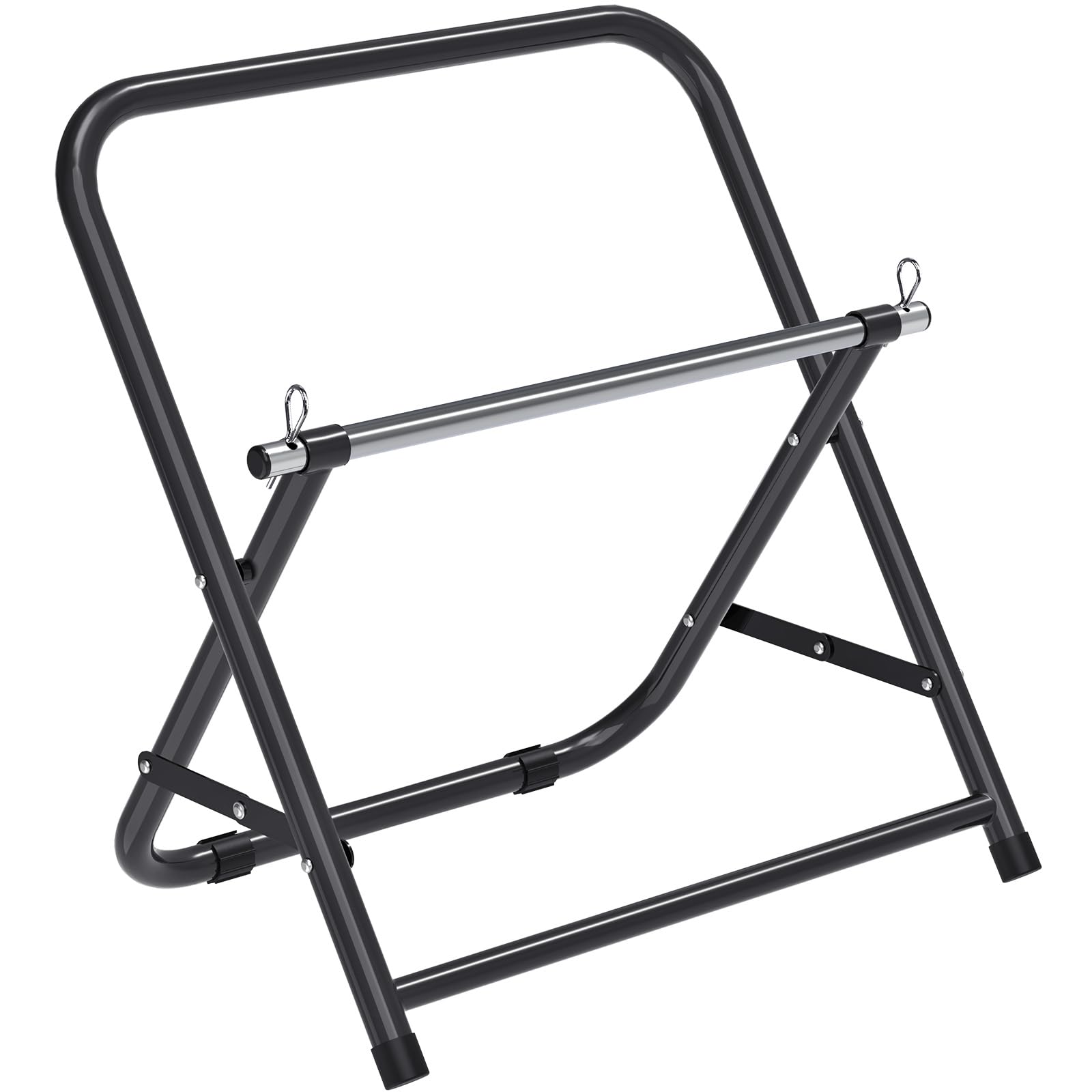 Portable Wire Spool Rack for up to 20" Spools, Black