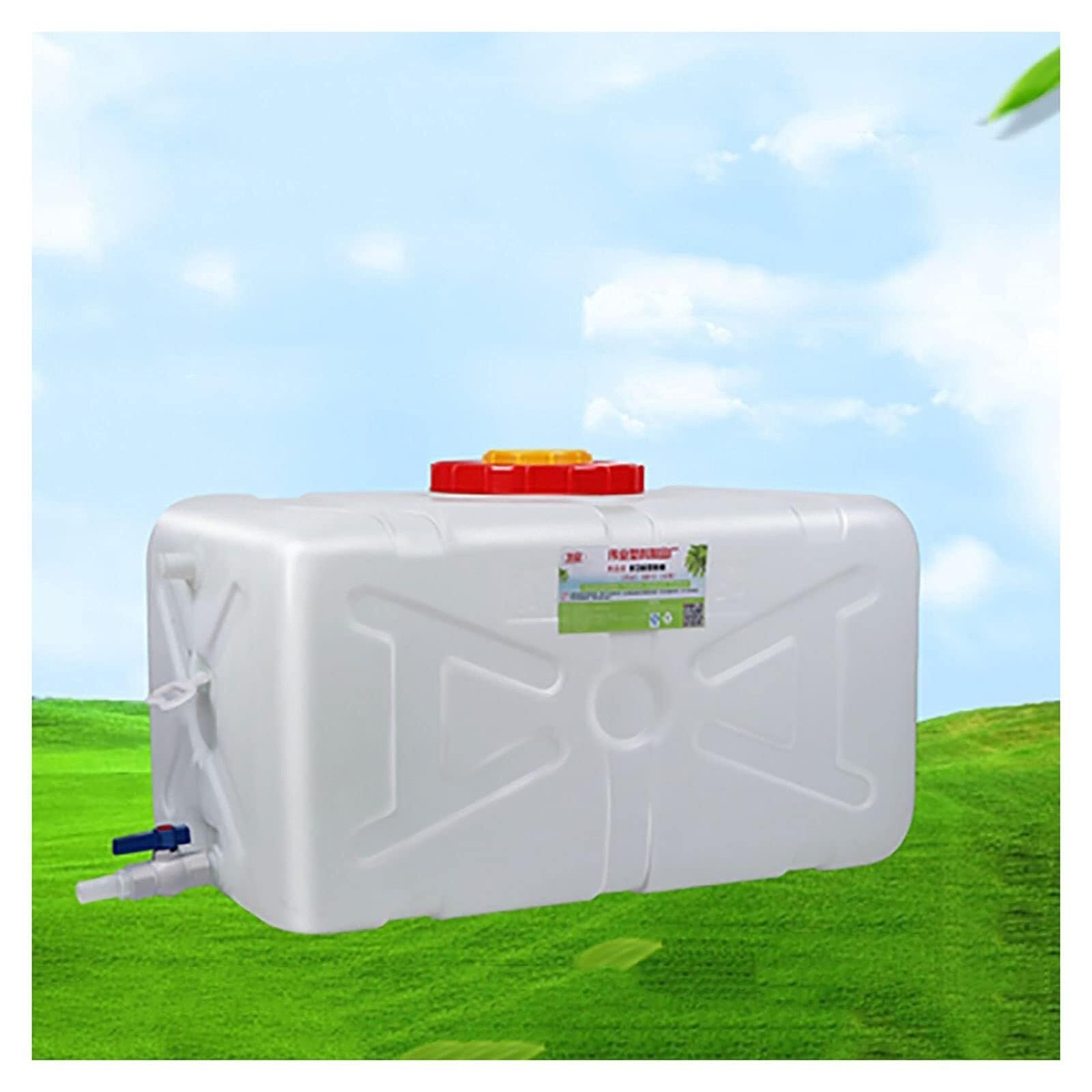 Contenitori d'Acqua Serbatoio dell'Acqua Contenitore Auto Trasporto Acqua Potabile Portatile Contenitore Secchio con Rubinetto for Campeggio, Escursionismo, Arrampicata, Zaino in Spalla (Mater