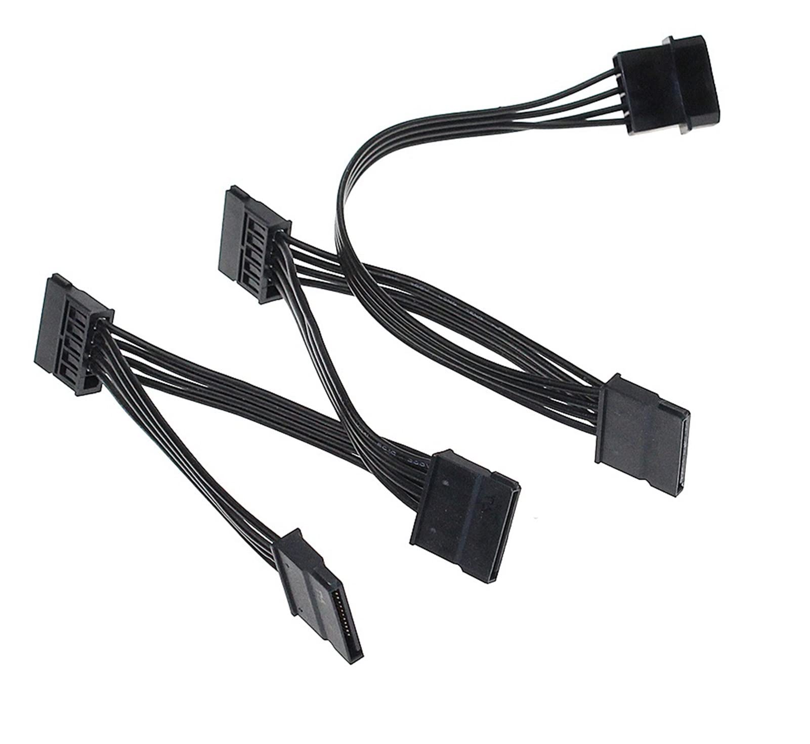 1. 0pc IDE 4. PIN a 5. SATA 15. Linea di splitter di potenza PIN Pc Adattatore del cavo del cavo dell'unità del disco rigido della linea di conversione dell'alimentazione
