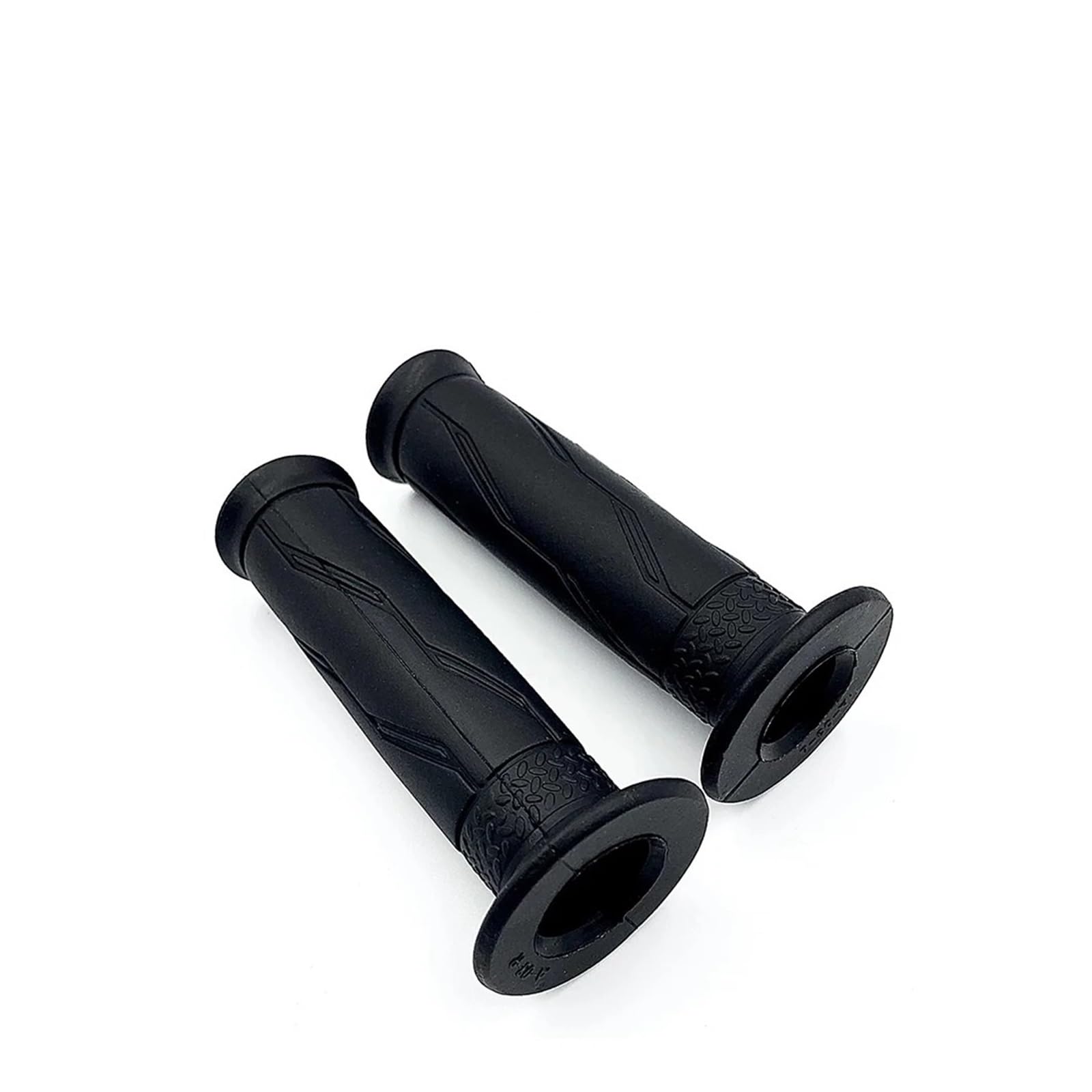 Empuñaduras Manillar para MT09 MT07 MT03 MT25 FZ6 FZ1 FZ8 XJ6 Cubierta De Agarre De Manillar De Motocicleta Mango De Goma Agarre del Acelerador Funda De Goma(Black 2)