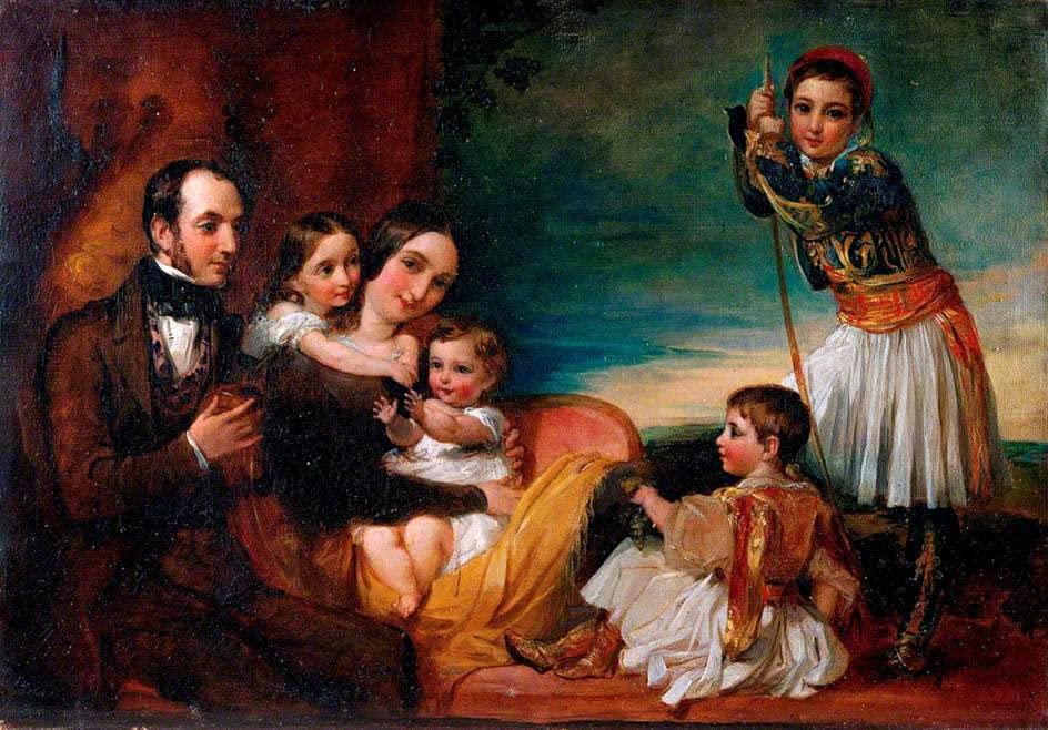 Tableaux Toile pour Habiller un Mur Vide Affiche Art Famille Ionides Watts Salon 60x90cm