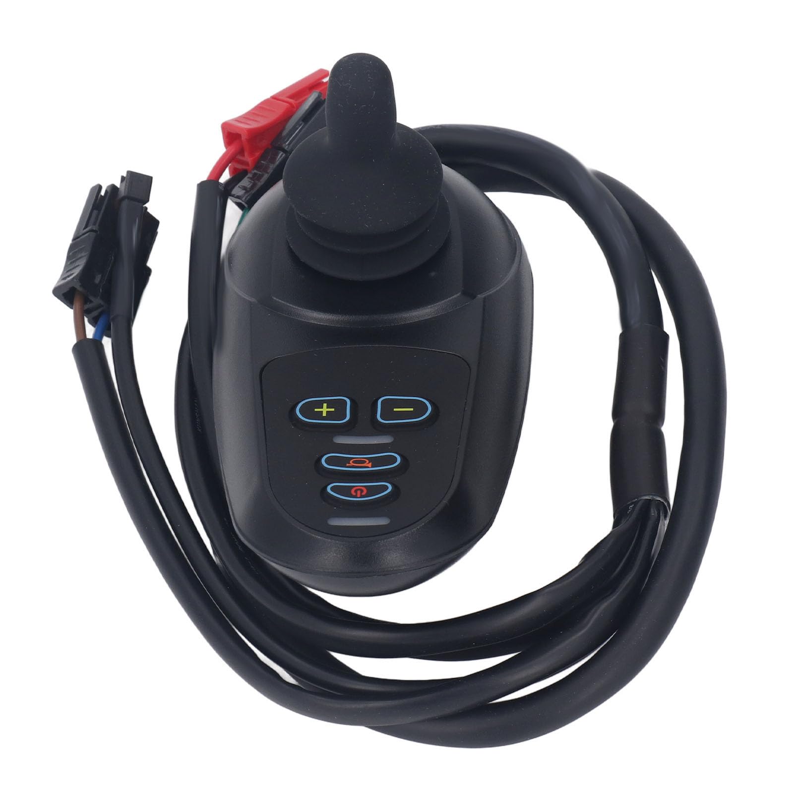 Controlador de Palanca de Mando para Silla de Ruedas Eléctrica, 24 V CC, 4 Teclas, Controlador Eléctrico para Silla de Ruedas con Velocidad Ajustable, 45 A, Accesorio de
