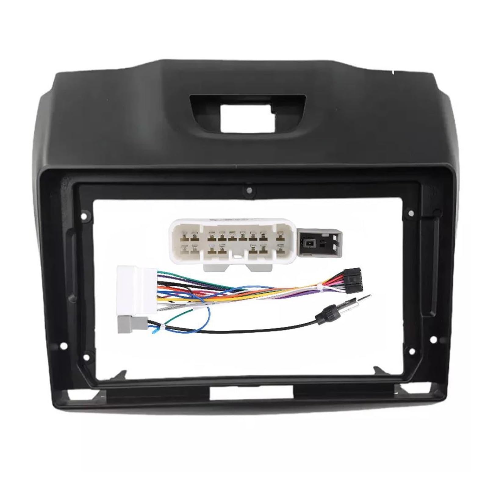 Pannello stereo Dash Per Chevrolet Per Trailblazer Per Colorado S10 9 Pollici Kit Pannello Di Rivestimento Cruscotto Audio Con Cornice DVD Auto Cruscotto per autoradio(SET COMPLETO)