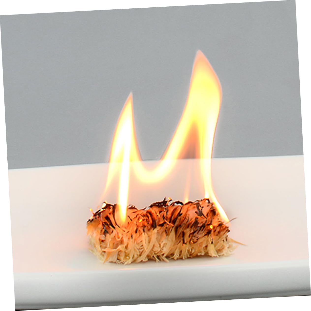 50 Accendifuoco in Legno Naturale Accendifuoco in Legno A Carbonella Infiammabile Rapida per Barbecue Campeggio E Esterni