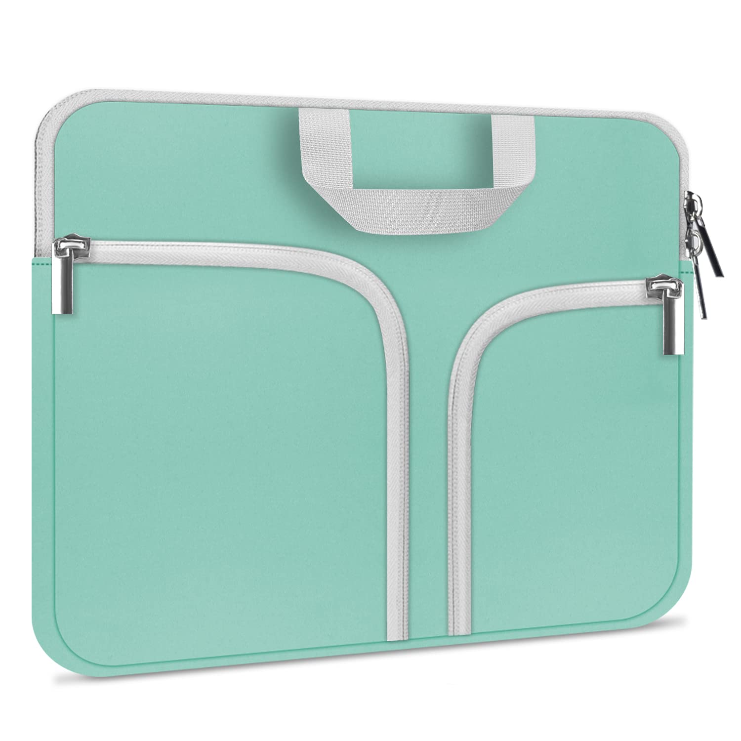Kitron-Zipper Sleeve Bag Cover Case for ALL Laptop 13" 13 inch Macbook Pro / Macbook Unibody / Macbook Air - Hot Teal
