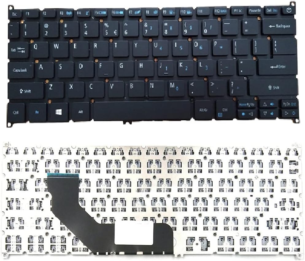 LXDDP Laptop Replacement US Layout Keyboard for Acer Swift 3 SF31441 SF31452 53 55 SF31452G SF31453G SF31455G Black