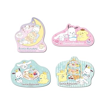 Amazon.co.jp: 【全4種セット】 シナモロール×ポムポムプリン