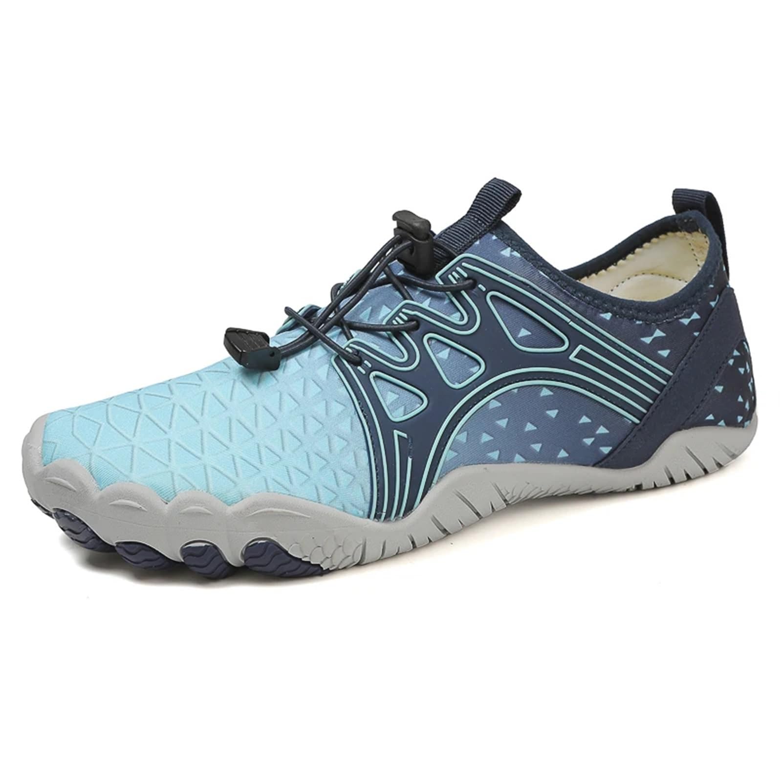 Scarpe da Acqua da Uomo E da Donna, Colorate, Ad Asciugatura Rapida, Antiscivolo, A Cinque Dita, for attività All'aperto, Nuoto, A Piedi Nudi, Scarpe da Acqua(Blue,42)