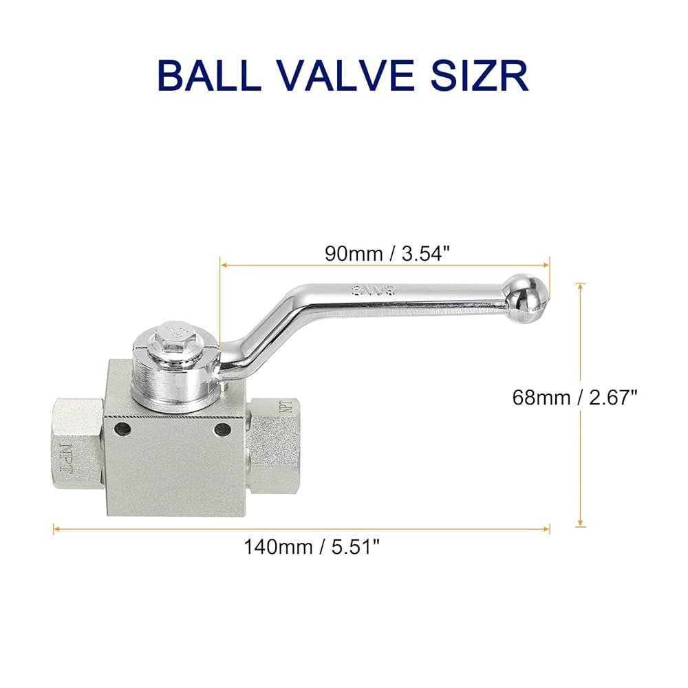 Amazon | PATIKIL 高圧洗浄機用ボールバルブキット テープ付き