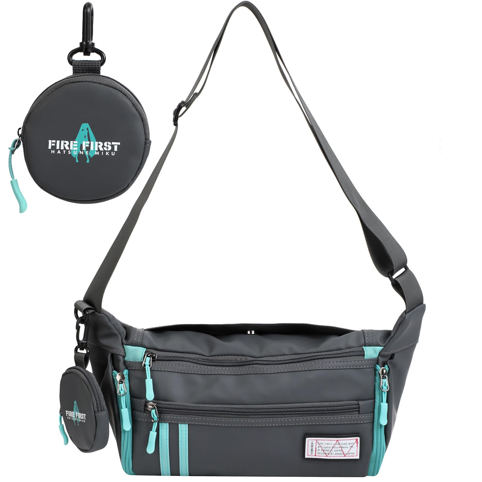 FIREFIRST x Hatsune Miku &amp; Kagamine Rin/Len Crossbody Messenger Bag
