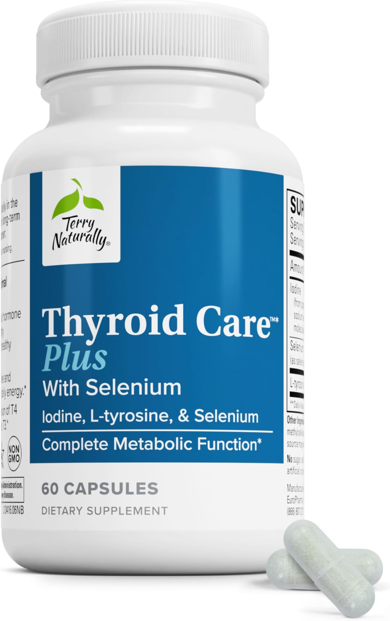 Europharma - Terry Naturally Thyroid Care Plus Complete Metabolic Function 60 177040