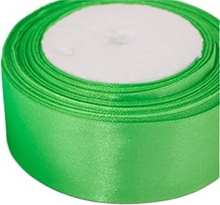 3 rullar 4 cm x 25 meter DIY handgjorda färgglada satin bröllopsband blommig bukett heminredning för dekorationer(Färg: 17)