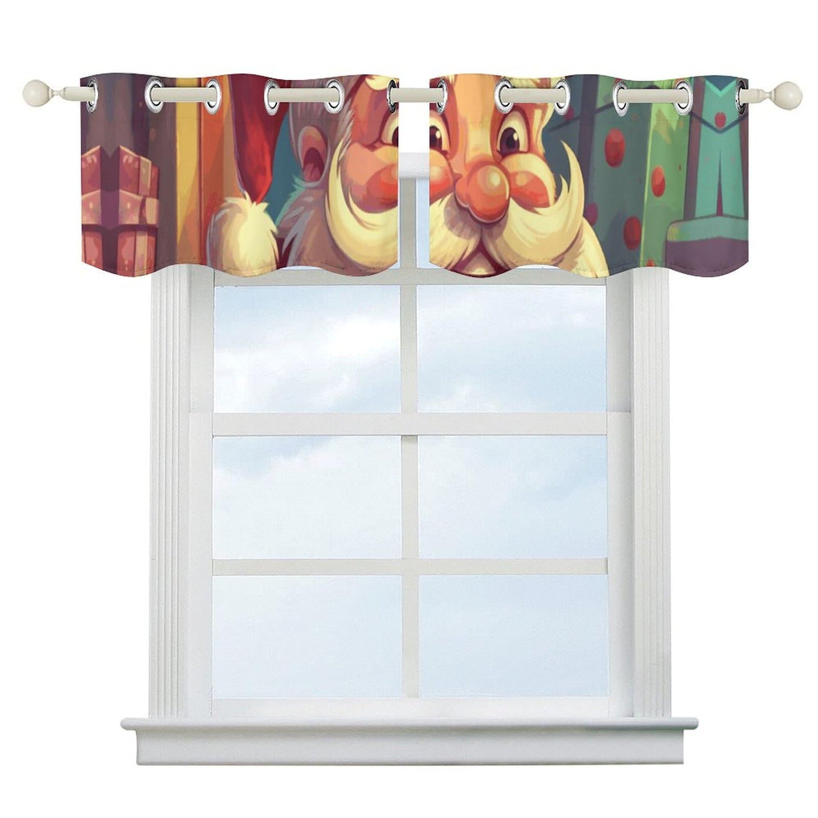 Rideaux occultants pour chambre et salon rideau isolant thermique 132 x 45 cm