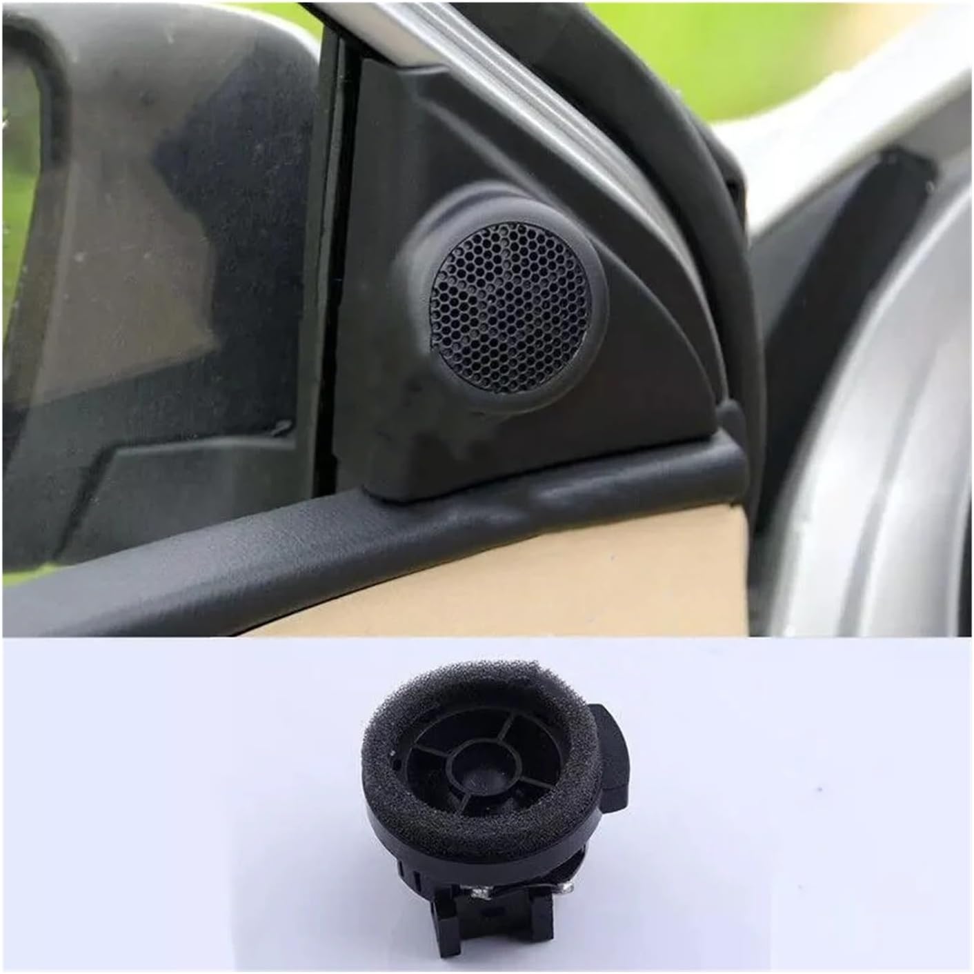 Auto Front Door A Pillar Speaker Tweeter Compatible with Toyota Compatible with Corolla 2014 2015 2016 2017 2018 2019(2 pcs)
