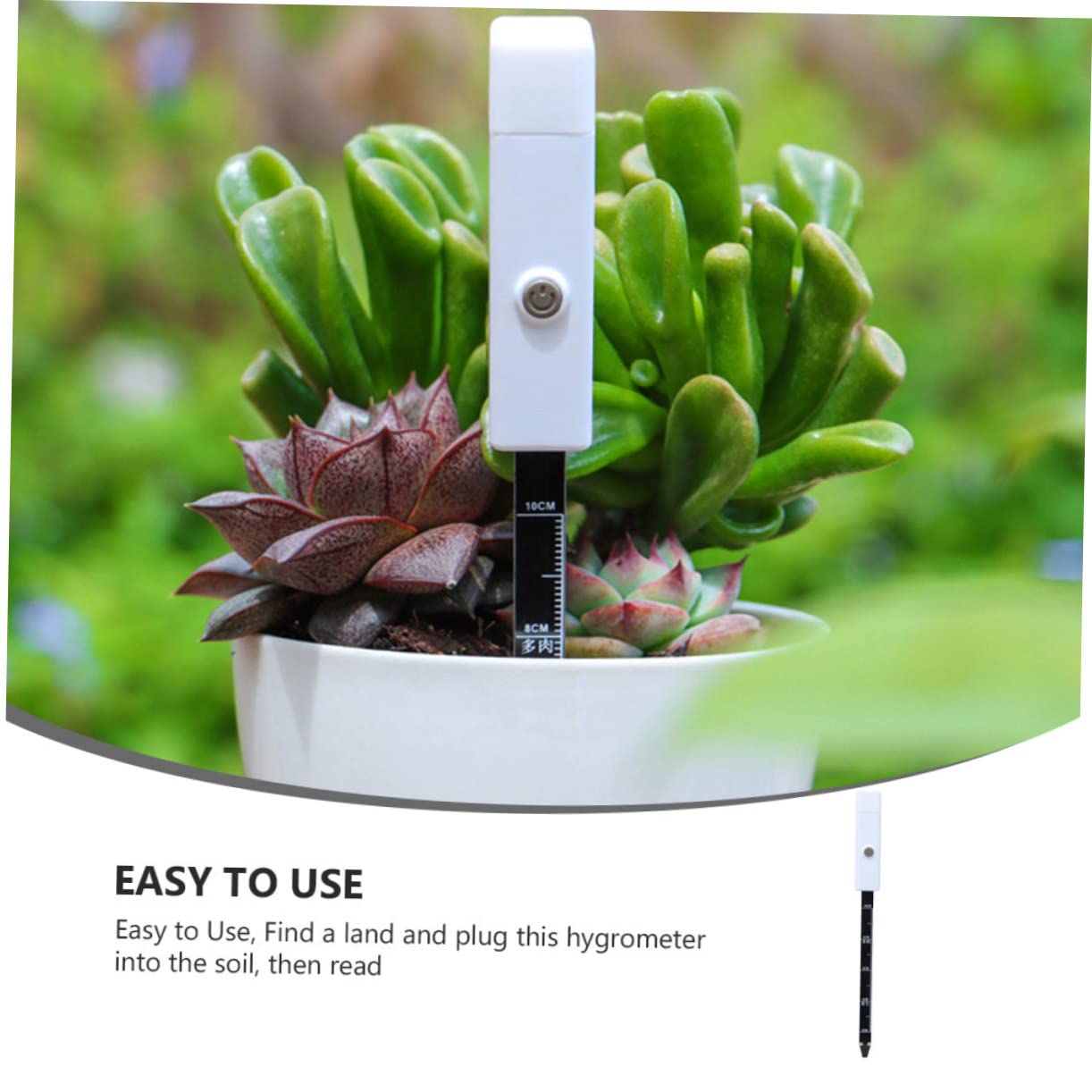 TOYANDONA 3 Piezas De Herramientas De Prueba Probador Hidrómetro Medidor De Humedad Para Jardín Detector De Humedad Sensor Digital Higrómetro Medidor De Humedad Hierro
