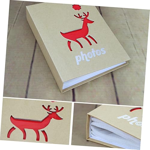 Miniatura 9 de Abaodam Photo Album Handmade Album Scrapbook Photobook Album Photo Book Album Guestbook for Wedding Picture Holder for Collection Decorative Photo