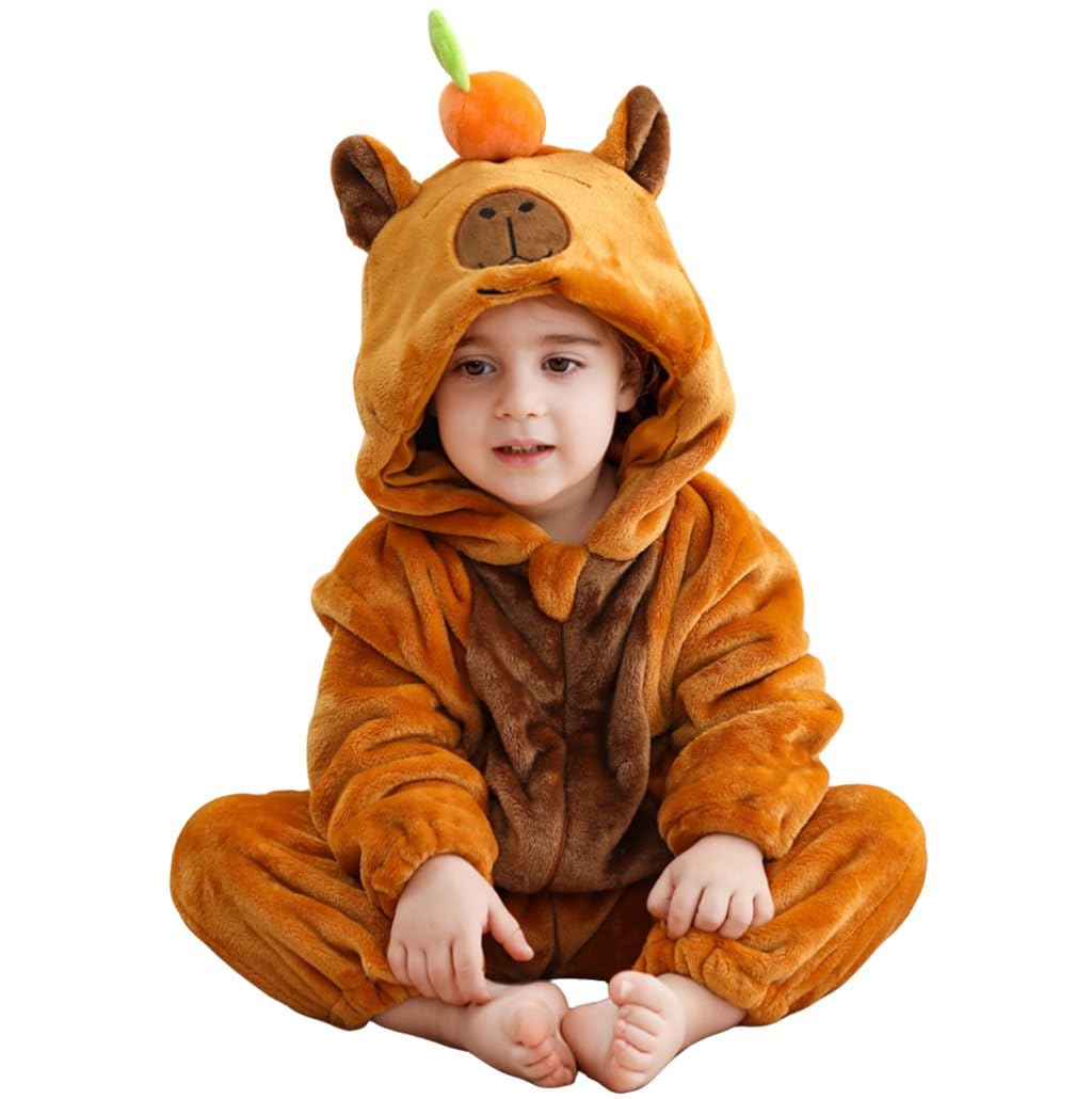 Déguisement d'halloween capybara enfant et combinaison cosplay bébé