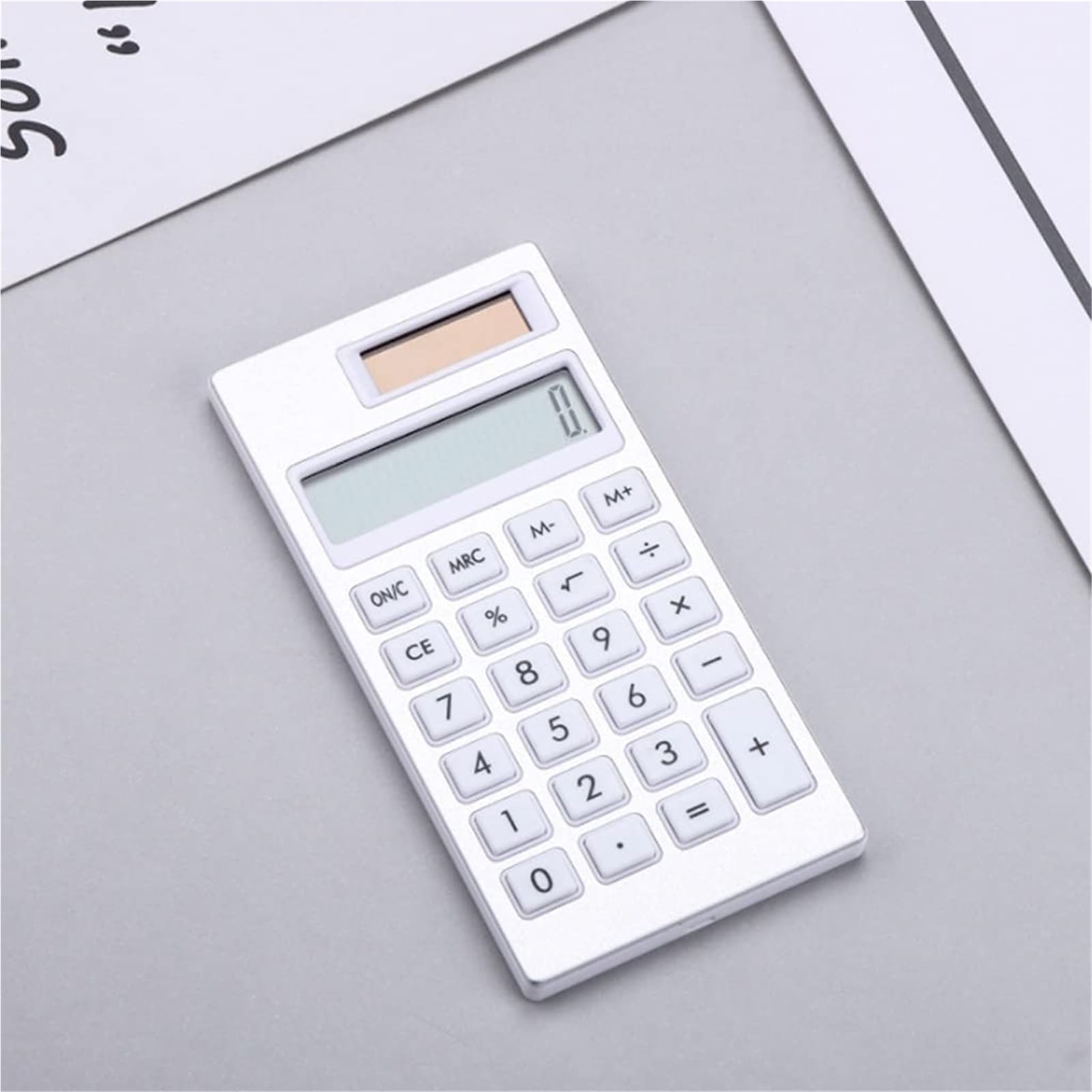 Fourniture Scolaire Calculatrice De Base Fonction Standard Calculatrices Solaires Bureau avec Écran LCD À 12 Chiffres Outils Auxiliaires