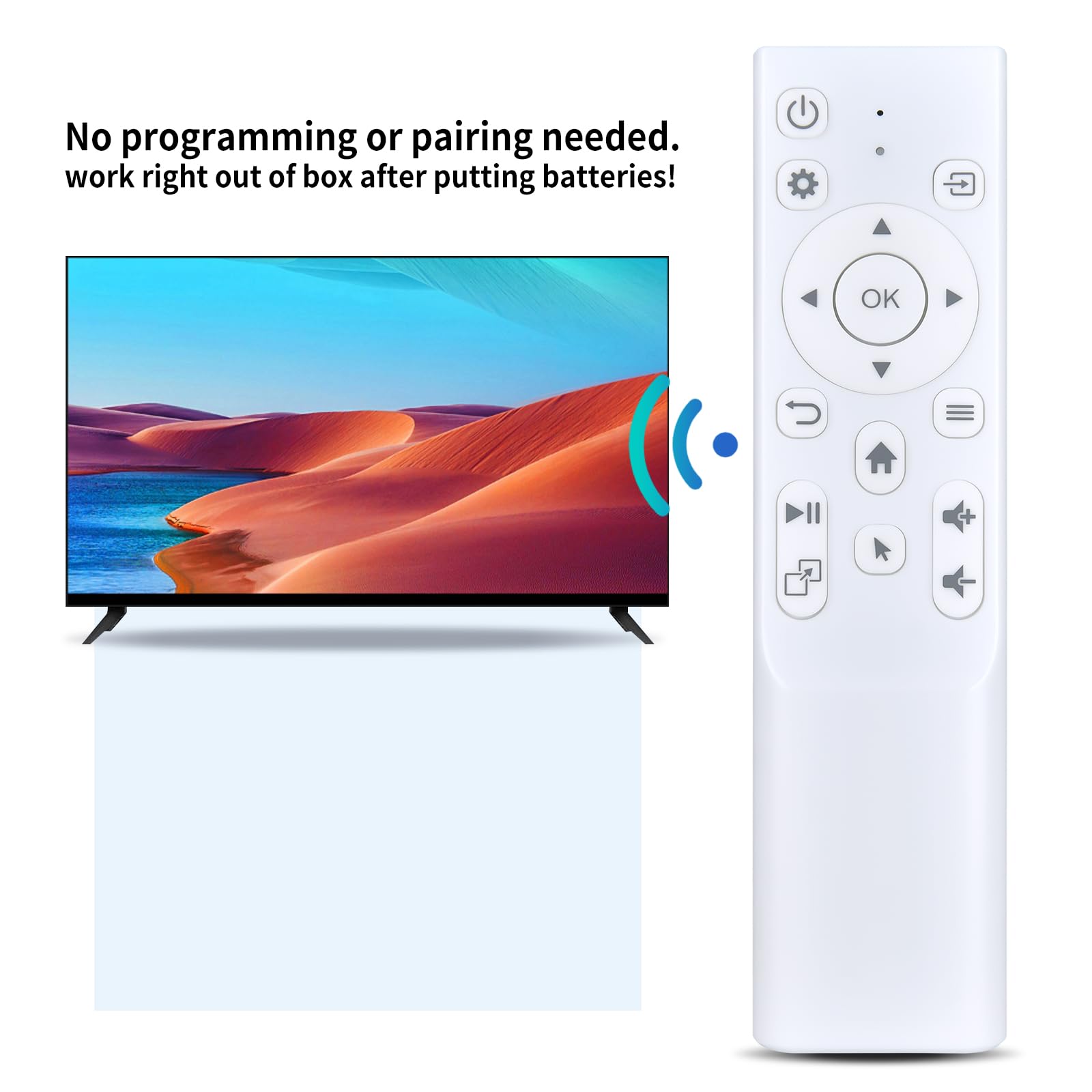 Télécommande de rechange pour Philips Neopix 550 pour NeoPix 750 Css2113 Home Cinema Video Projector