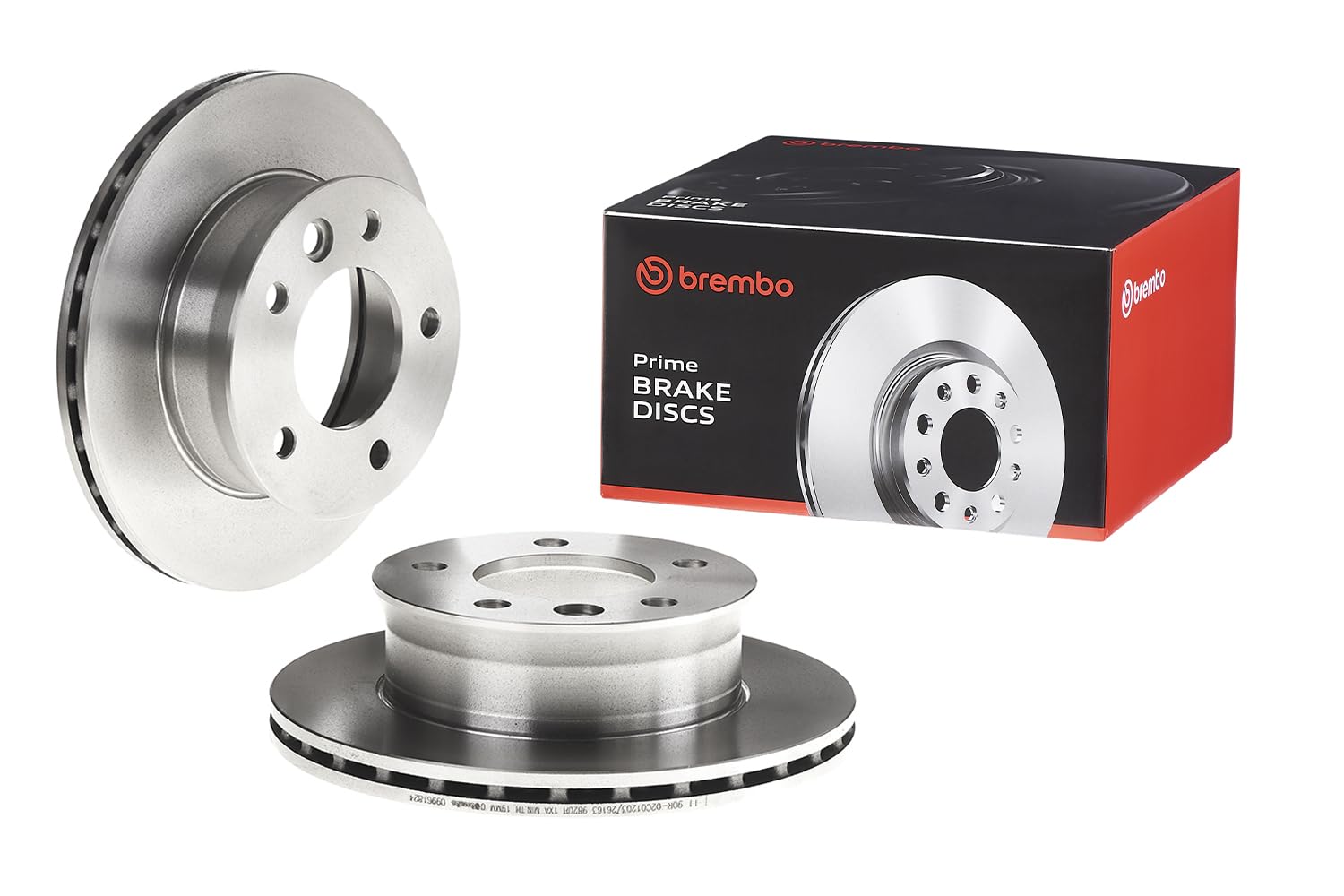 Brembo 09961824 Disco de Freno, Set de 2