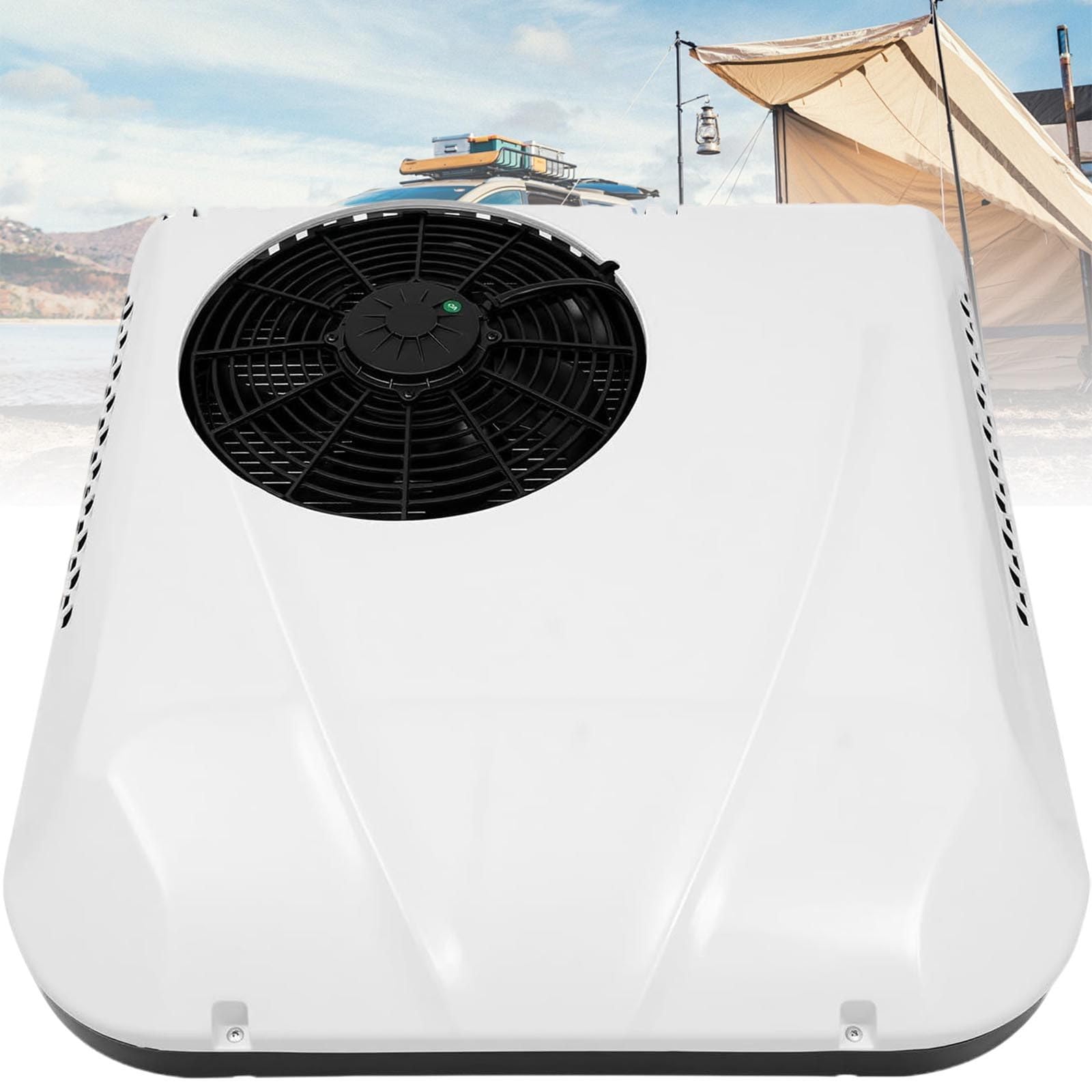 12V/24V Wohnmobil-Dachklimaanlage mit Kühl- und Heizfunktion White-12V