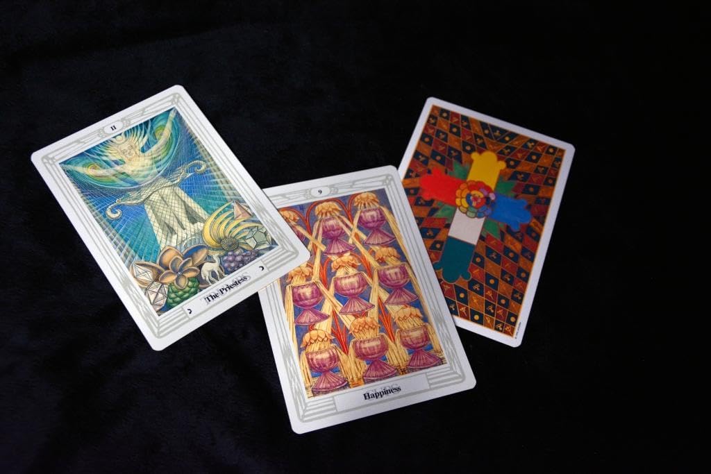 Aleister Crowley Thoth Tarot - Gold Edition (Deluxe Tarotkarten)