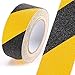 Price comparison product image Yakamoz 5M x 5cm PVC Anti-slip Grit Adhesive Sticker Non Skid Safety Tape Roll, Black/Yellow