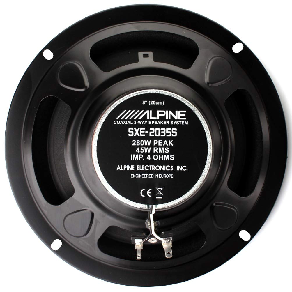 2 coaxiale luidsprekers 2-weg GTO629 GTO 629 16,5 cm 165 mm 6,5 60 watt RMS 180 watt max