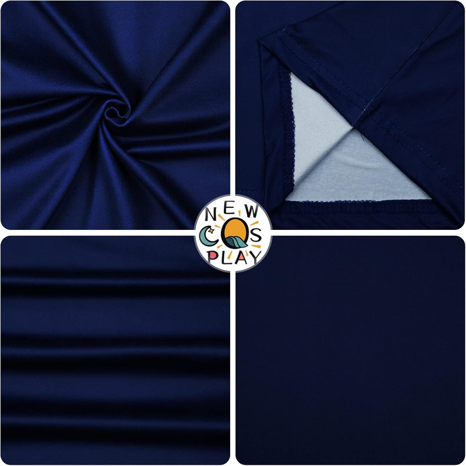 NEWCOSPLAY Women's Comfy Pajama Pants Casual Drawstring Palazzo Lounge Wide Leg Pants - Image 5