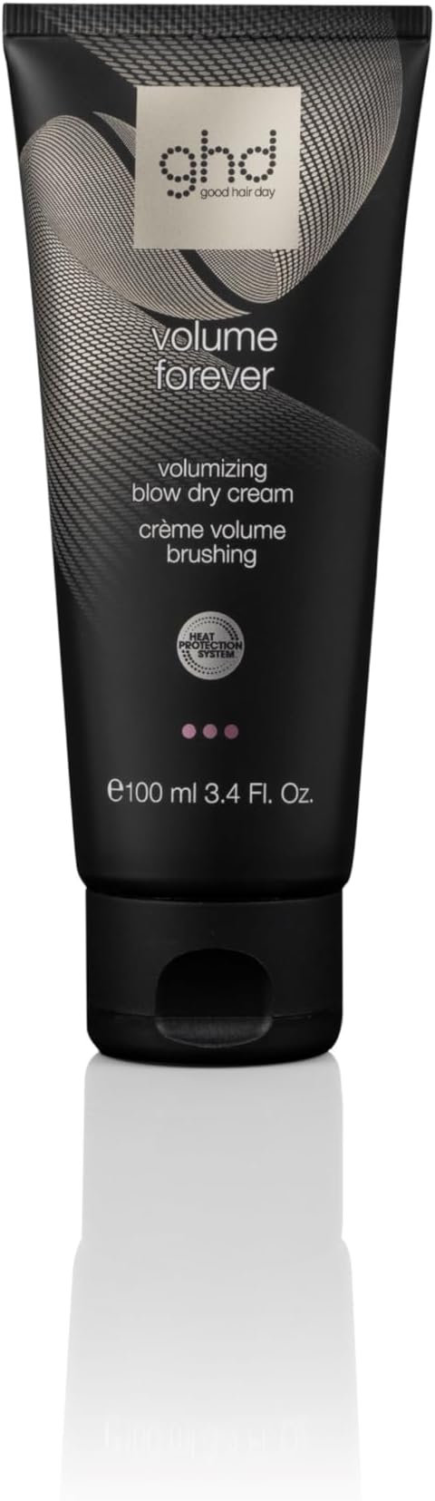 ghd Volume Forever – Volumising Blow Dry Cream, For 24hr Long-Lasting Results with More Bounce, Lightweight & Conditioning Formula for Superior Control and Heat Protection, 100ml